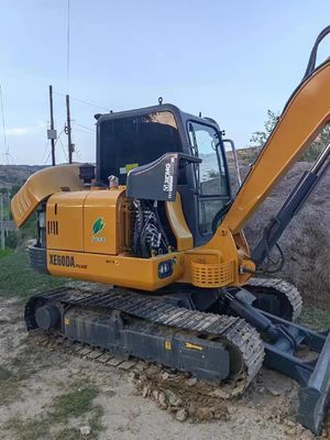 Road construction machinery XCMG XE60DA tracked hydraulic excavator