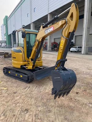 Export of second-hand XCMG XE35U small excavator and mini excavator