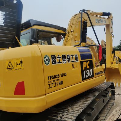 Second Hand Komatsu PC130 Excavator 13 Ton Hydraulic Excavator