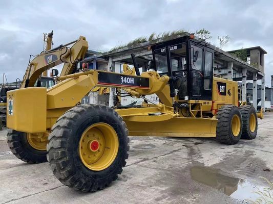 CAT 140H Second Hand Grader For Ground Leveling Operations