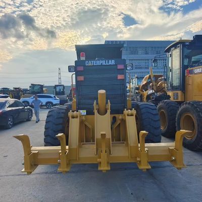 Used Road Grader CAT 140H For Road And Airport Ground Leveling Operations