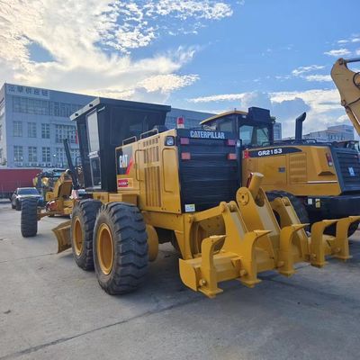 Used Road Grader CAT 140H For Road And Airport Ground Leveling Operations