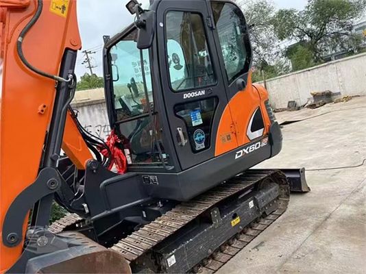 Second Hand Doosan Dx60 Mini Excavator Available For A Good Price