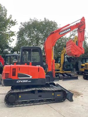 Factory Farm Hydraulic Second Hand Doosan DX55 Excavator Used Machinery
