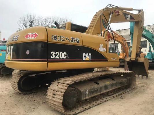 Powerful Engine Used Cat 320C Excavator Second Hand Construction Machinery