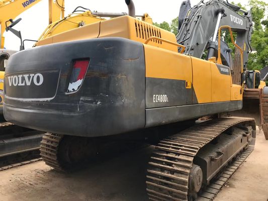 High performance excavator Volvo EC480D, used construction machinery，Fuel Saving