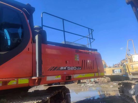 Used Doosan DX520LC, For Road Construction Second Hand Hydraulic Excavator