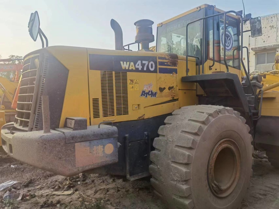 Gebruikte laadmachine van hoge kwaliteit van Komatsu WA470 uit China te koop voor een lage prijs