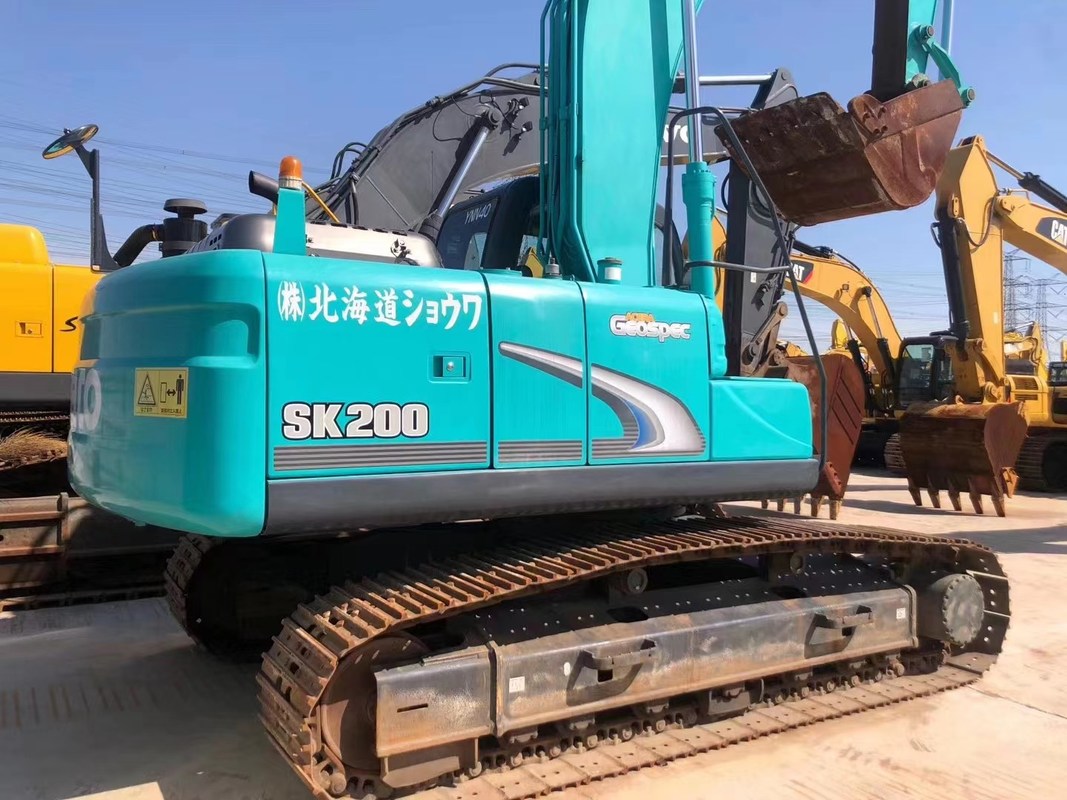 20 ton Hydraulische graafmachine Gebruikt Kobelco 200 Graafmachine Voor de wegbouw
