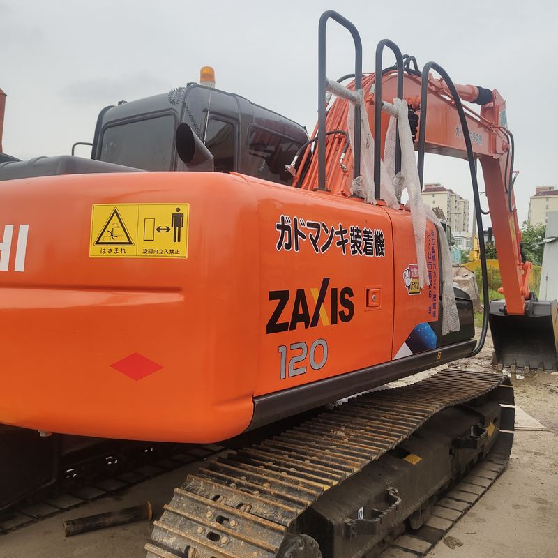 Second Hand Zaxis 120 Excavator, In Great Condition For A Good Price