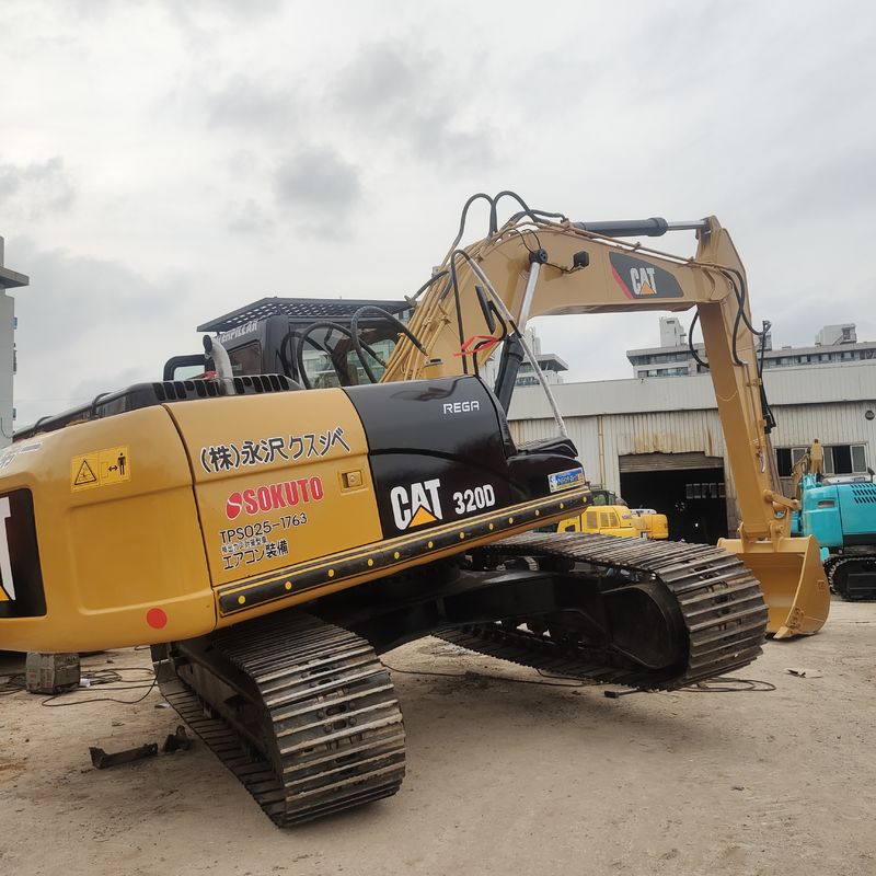 Used Caterpillar 320D Excavator 20 Ton For Building Agriculture Construction