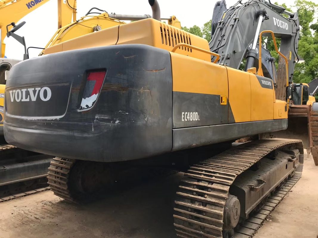 High performance excavator Volvo EC480D, used construction machinery，Fuel Saving