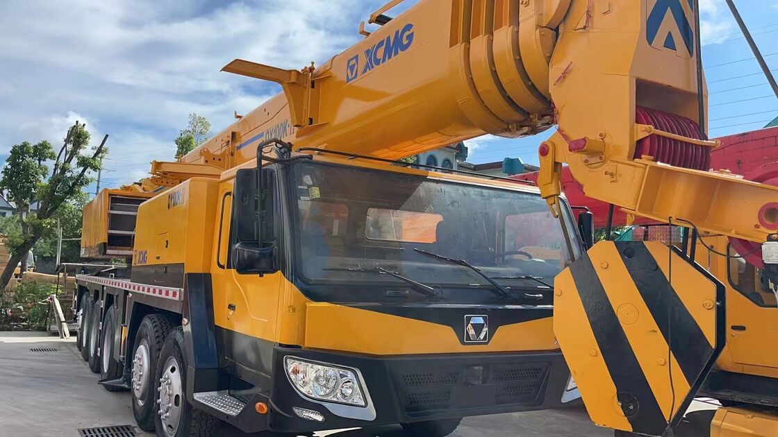 Low Price 100 Ton Second Hand All Terrain Mobile XCMG Crane  Series Used Truck Crane
