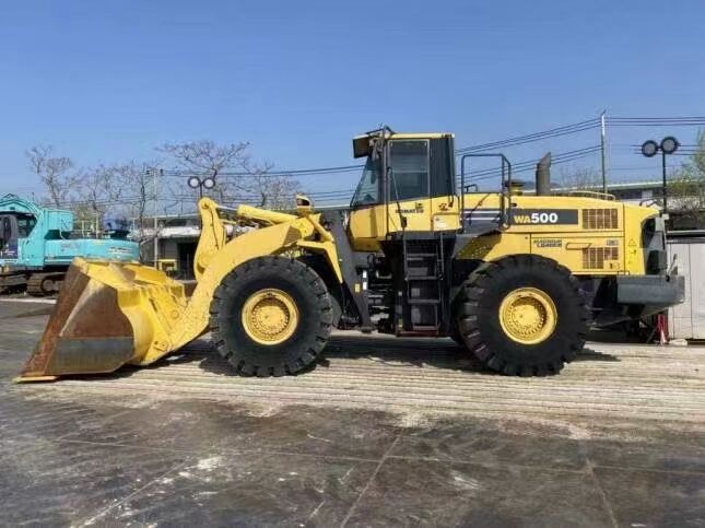 Great Loader Used komatsu Wa500-6 Wheel Loaders Japan Made Loader Wa380 500 600 900 Construction Machinery Mining Loading 