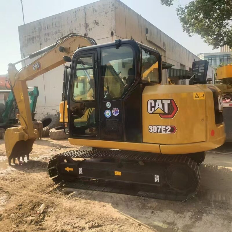 Tweedehands graafmachine Cat 307E, hoge prijsverhouding, geschikt voor verschillende scenario's