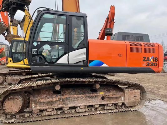 Fast Speed ZX300-5A Gebruikte Hitachi graafmachine met originele geïmporteerde nieuwe Isuzu motor