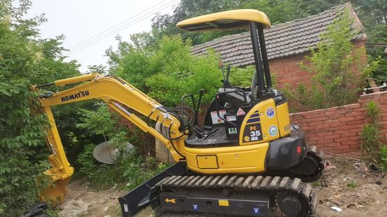 Originele tweedehands graafmachine van het spoortype Komatsu 30 vervaardigd in Japan