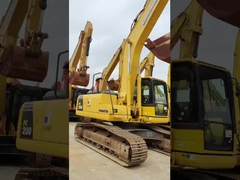 Komatsu PC200-8 graafmachine inspectie video