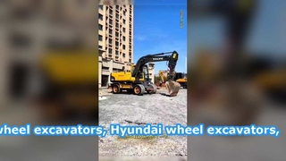 Gebruikte Volvo mobiele graafmachines, Hyundai mobiele graafmachines, Doosan mobiele graafmachines, te koop tegen een lage p